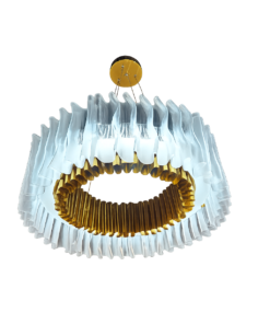 輕奢波紋環形吊燈